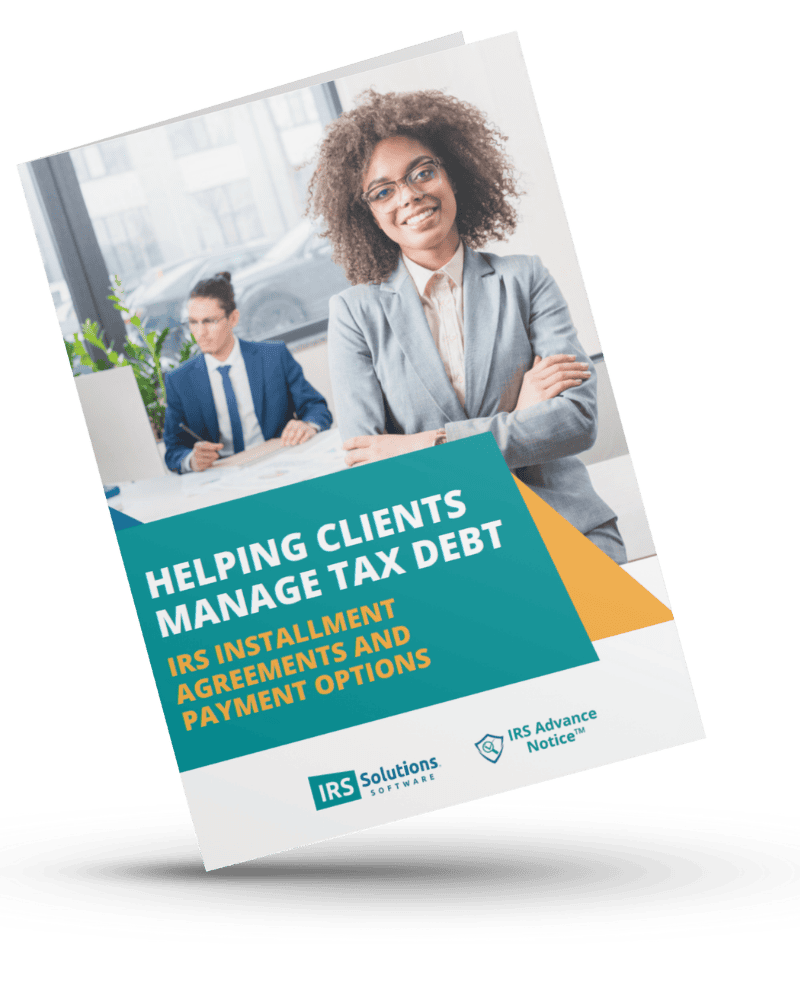 Helping Clients Manage Tax Debt: IRS Installment Agreements and Payment Options